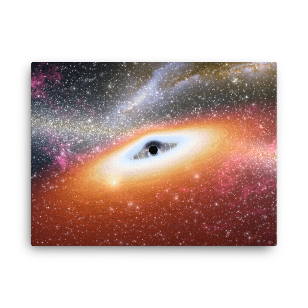 Prehistoric Black Hole (Artist's Concept)