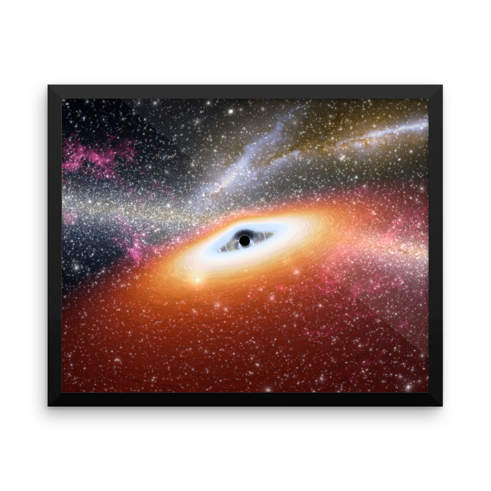 Prehistoric Black Hole (Artist's Concept)