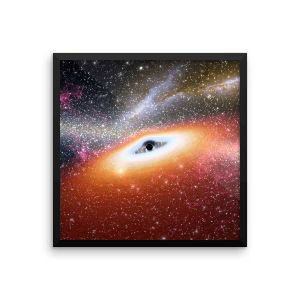 Prehistoric Black Hole (Artist's Concept)