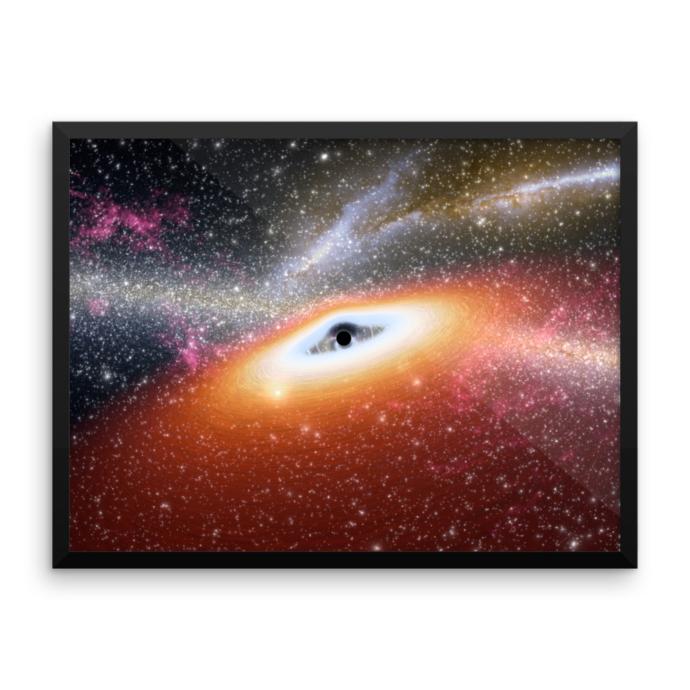 Prehistoric Black Hole (Artist's Concept)