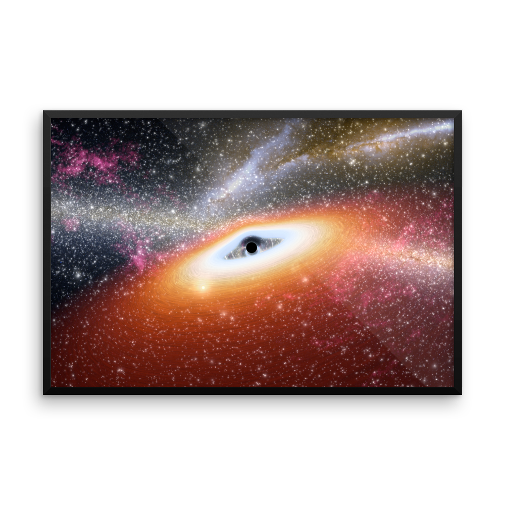 Prehistoric Black Hole (Artist's Concept)