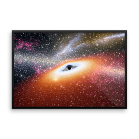 Prehistoric Black Hole (Artist's Concept)