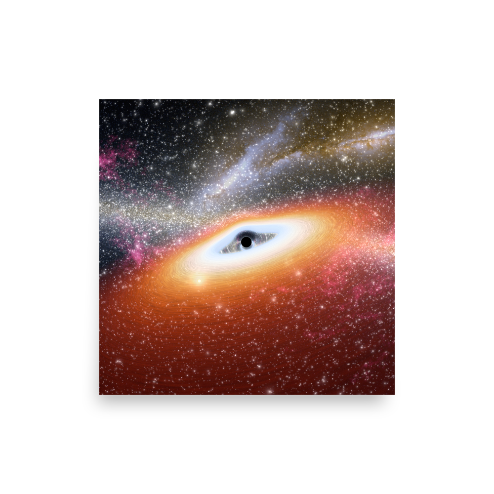 Prehistoric Black Hole (Artist's Concept)