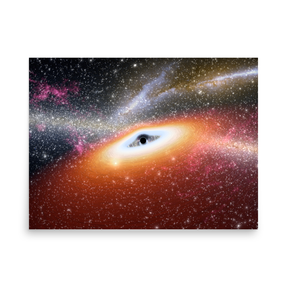 Prehistoric Black Hole (Artist's Concept)