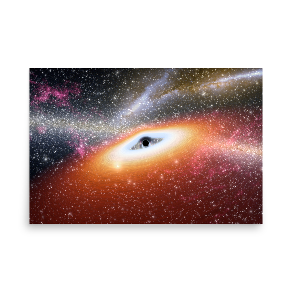 Prehistoric Black Hole (Artist's Concept)