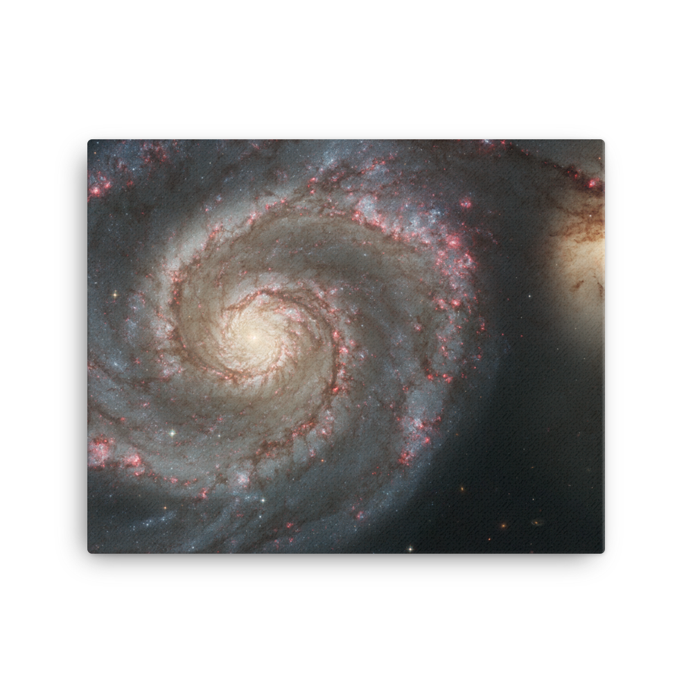 Whirlpool Galaxy and Companion Galaxy - M51