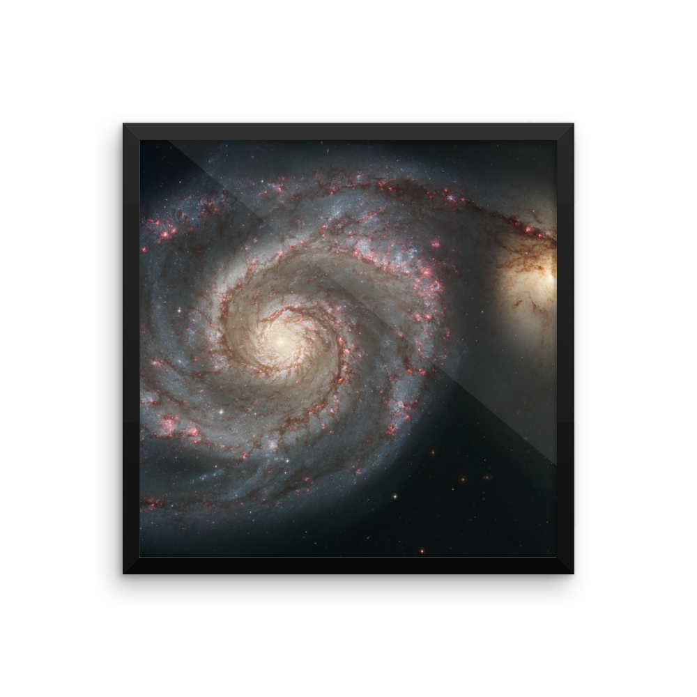 Whirlpool Galaxy and Companion Galaxy - M51