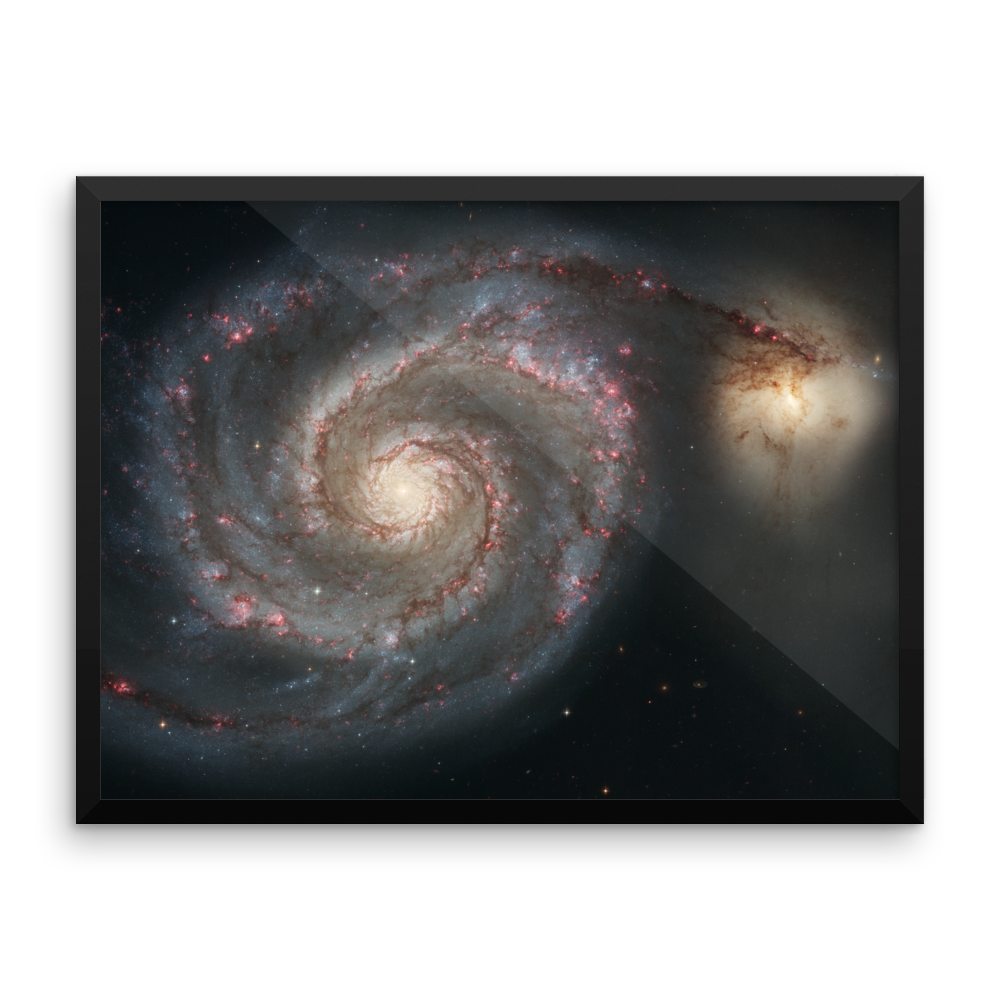 Whirlpool Galaxy and Companion Galaxy - M51