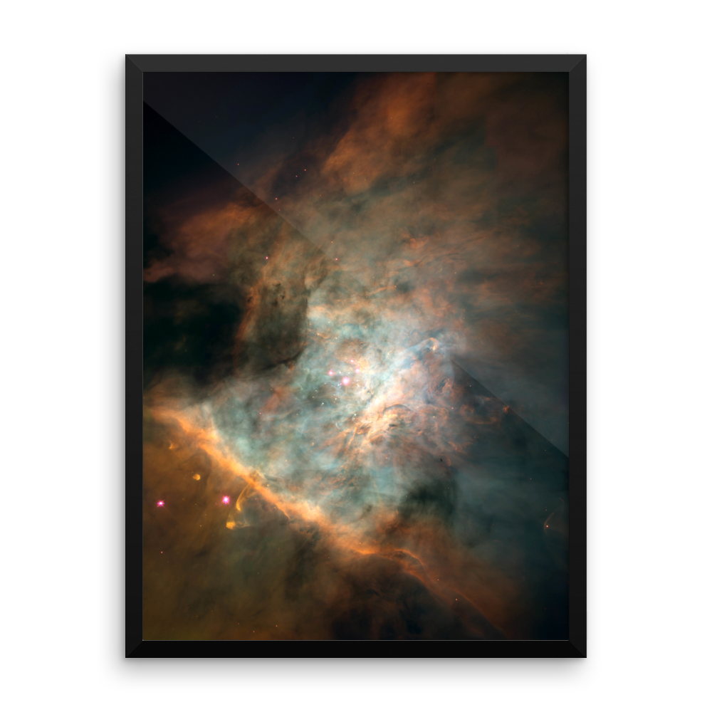 Star-birthing Region in the Orion Nebula