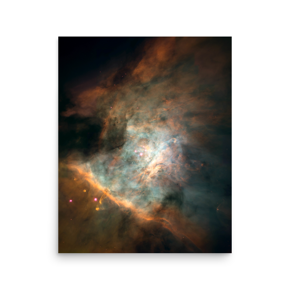 Star-birthing Region in the Orion Nebula
