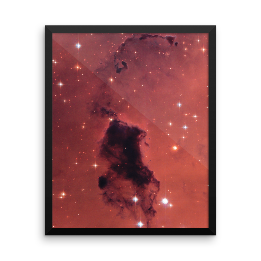 Bok Globules in Star-Forming Region NGC 281