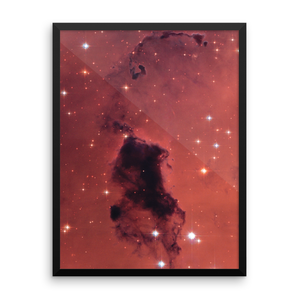Bok Globules in Star-Forming Region NGC 281