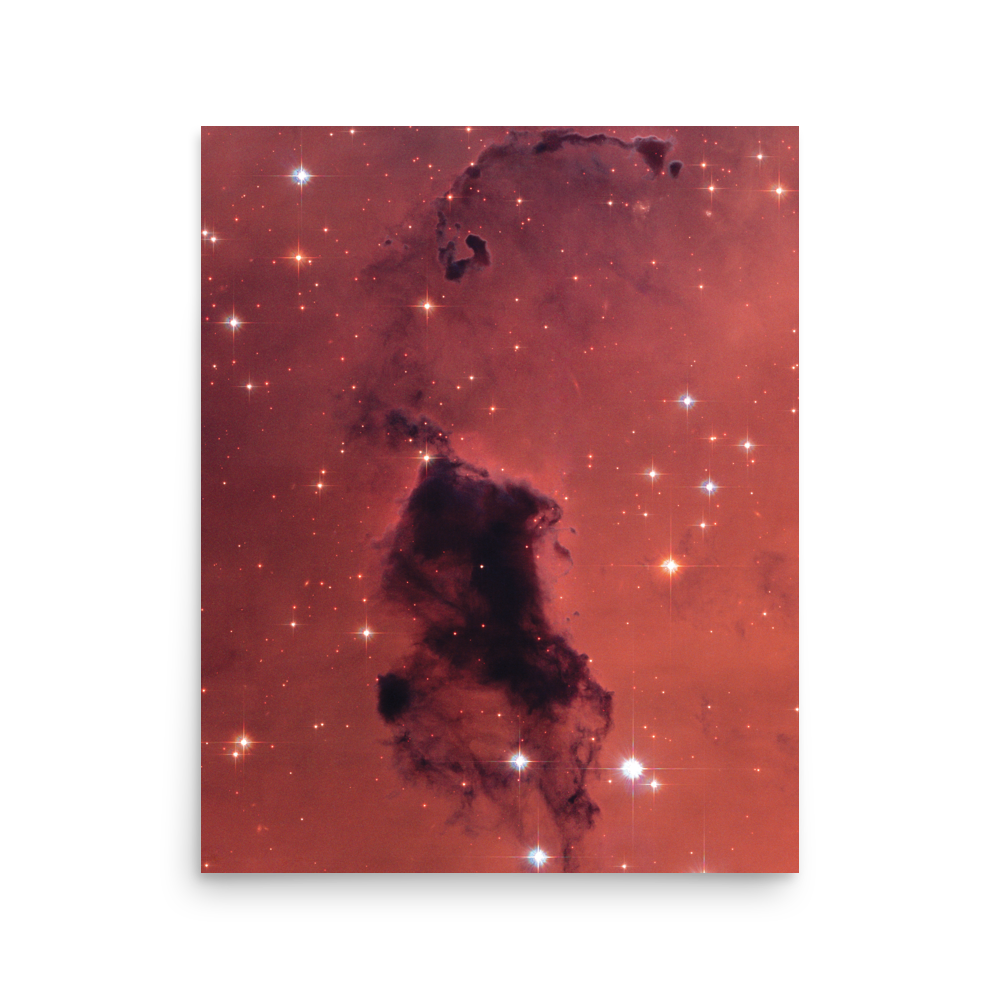 Bok Globules in Star-Forming Region NGC 281