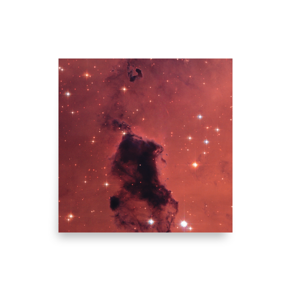 Bok Globules in Star-Forming Region NGC 281
